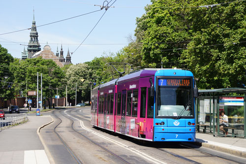 Stockholm Trams - Photo: ©2013 Ian Boyle - www.simplompc.co.uk - Simplon Postcards