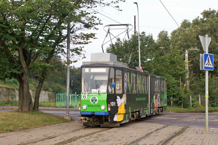 Tallinn Tatra KT4 tram - www.simplonpc.co.uk - Photo: © Ian Boyle, August 8th 2007