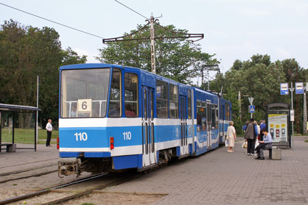 Tallinn Tatra KT4 tram - www.simplonpc.co.uk - Photo: © Ian Boyle, August 8th 2007