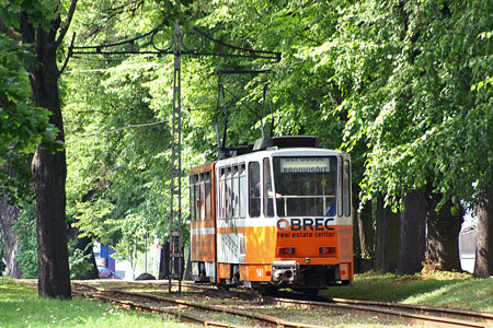 Tallinn Tatra KT4 tram - www.simplonpc.co.uk - Photo: © Ian Boyle, August 8th 2007