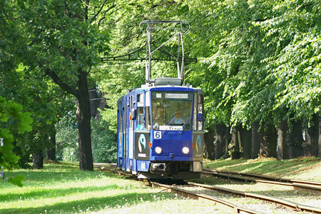 Tallinn Tatra KT4 tram - www.simplonpc.co.uk - Photo: © Ian Boyle, August 8th 2007