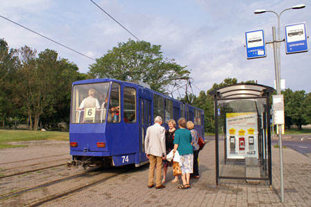 Tallinn Tatra KT4 tram - www.simplonpc.co.uk - Photo: © Ian Boyle, August 8th 2007