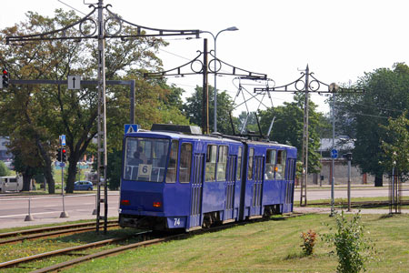 Tallinn Tatra KT4 tram - www.simplonpc.co.uk - Photo: © Ian Boyle, August 8th 2007