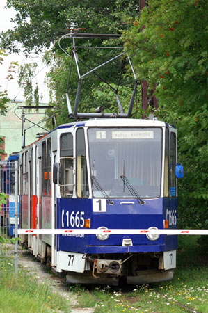 Tallinn Tatra KT4 tram - www.simplonpc.co.uk - Photo: © Ian Boyle, August 8th 2007