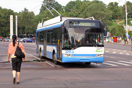 Tallinn Trolleybus - www.simplonpc.co.uk - Photo: © Ian Boyle, August 8th 2007