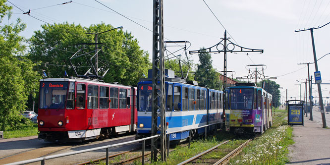 Tallinn Tatra KT4 tram - www.simplonpc.co.uk - Photo: 2013 Ian Boyle