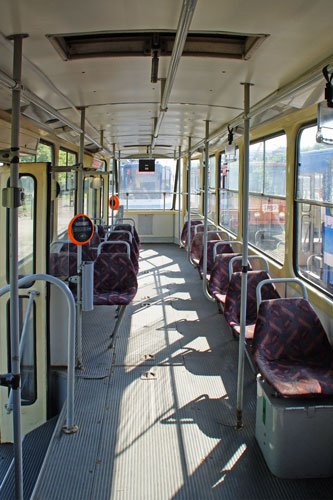 Tallinn Tatra KT4 tram - www.simplonpc.co.uk - Photo: 2013 Ian Boyle