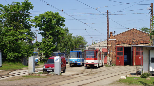 Tallinn Tatra KT4 tram - www.simplonpc.co.uk - Photo: 2013 Ian Boyle