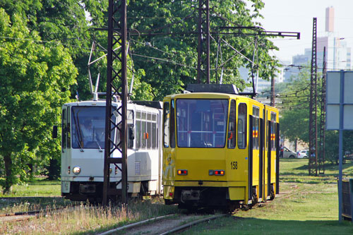 Tallinn Tatra KT4 tram - www.simplonpc.co.uk - Photo: © Ian Boyle, August 8th 2007