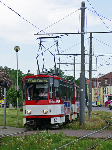 Tallinn Tatra KT4 tram - www.simplonpc.co.uk - Photo: © Ian Boyle, August 8th 2007