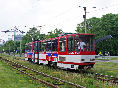 Tallinn Tatra KT4 tram - www.simplonpc.co.uk - Photo: © Ian Boyle, August 8th 2007