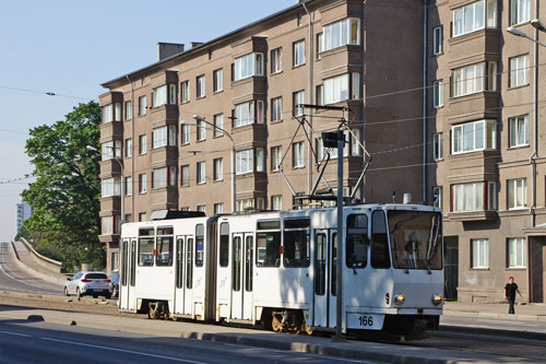 Tallinn Tatra KT4 tram - www.simplonpc.co.uk - Photo: © Ian Boyle, August 8th 2007