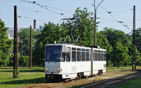 Tallinn Tatra KT4 tram - www.simplonpc.co.uk - Photo: © Ian Boyle, August 8th 2007