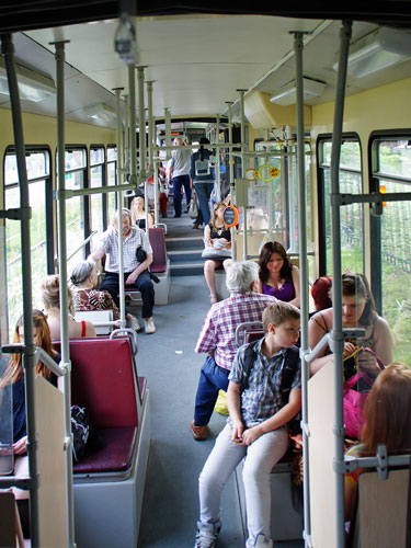 Tallinn Tatra KT4 tram - www.simplonpc.co.uk - Photo: 2013 Ian Boyle