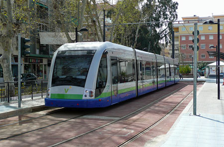 Velez-Malaga Tramway - www.simplonpc.co.uk - Photo:  Ian Boyle, 13th March 2008