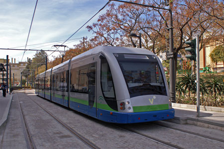 Velez-Malaga Tramway - www.simplonpc.co.uk - Photo:  Ian Boyle, 13th March 2008