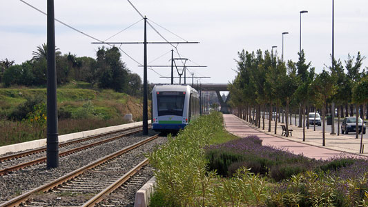 Velez-Malaga Tramway - Photo: � Ian Boyle, 13th March 2008 - www.simplonpc.co.uk