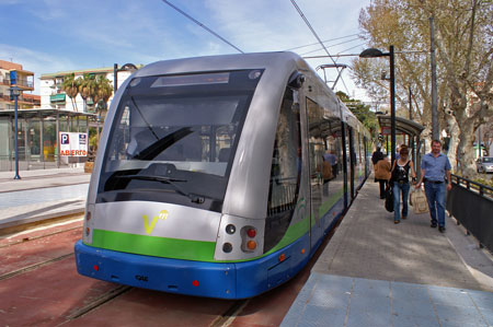 Velez-Malaga Tramway - Photo: � Ian Boyle, 13th March 2008 - www.simplonpc.co.uk