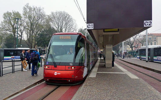 Venice Trams - Tranvia de Mestre - www.simplonpc.co.uk