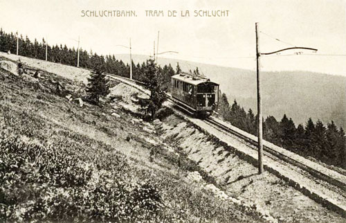 Tramway de Munster à la Schlucht - Simplon Postcards  - www.simplonpc.co.uk