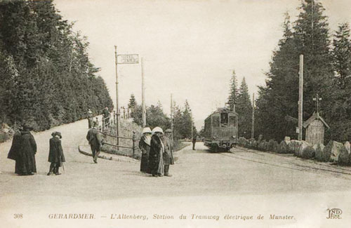 Tramway de Munster à la Schlucht - Simplon Postcards  - www.simplonpc.co.uk