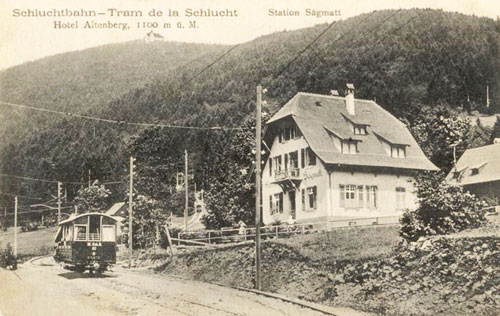 Tramway de Munster à la Schlucht - Simplon Postcards  - www.simplonpc.co.uk