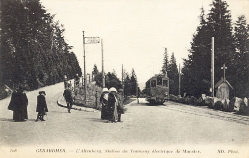 Tramway de Munster à la Schlucht - Simplon Postcards  - www.simplonpc.co.uk