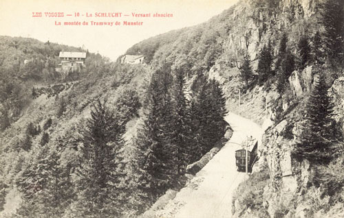 Tramway de Munster à la Schlucht - Simplon Postcards  - www.simplonpc.co.uk