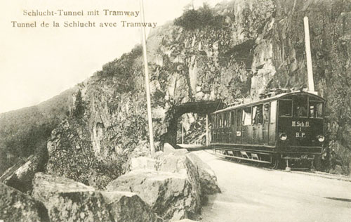 Tramway de Munster à la Schlucht - Simplon Postcards  - www.simplonpc.co.uk