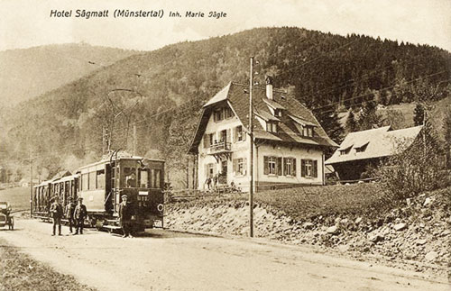 Tramway de Munster à la Schlucht - Simplon Postcards  - www.simplonpc.co.uk