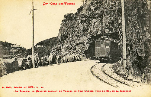 Tramway de Munster à la Schlucht - Simplon Postcards  - www.simplonpc.co.uk