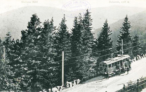 Tramway de Munster à la Schlucht - Simplon Postcards  - www.simplonpc.co.uk