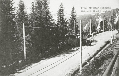 Tramway de Munster à la Schlucht - Simplon Postcards  - www.simplonpc.co.uk