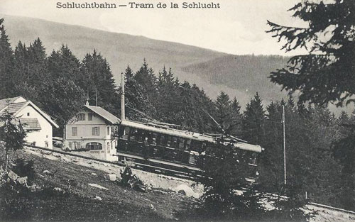 Tramway de Munster à la Schlucht - Simplon Postcards  - www.simplonpc.co.uk