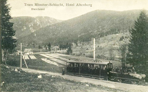 Tramway de Munster à la Schlucht - Simplon Postcards  - www.simplonpc.co.uk