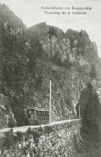 Tramway de Munster à la Schlucht - Simplon Postcards  - www.simplonpc.co.uk