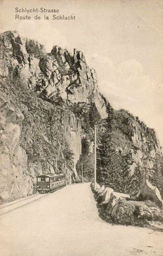 Tramway de Munster à la Schlucht - Simplon Postcards  - www.simplonpc.co.uk