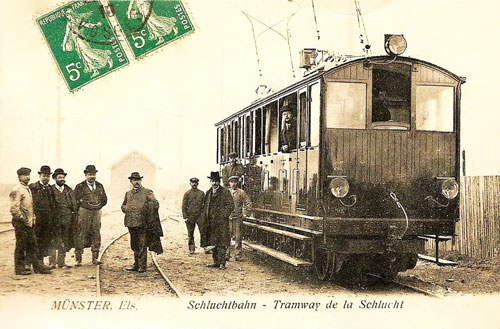 Tramway de Munster à la Schlucht - Simplon Postcards  - www.simplonpc.co.uk