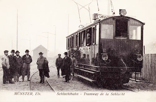 Tramway de Munster à la Schlucht - Simplon Postcards  - www.simplonpc.co.uk