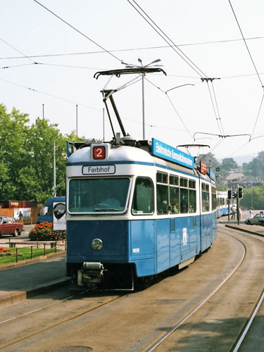 Zurich Mirage Tram - www.simplonpc.co.uk - Photo: ©1984 Ian Boyle