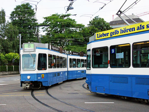 Zurich Tram 2000 - www.simplonpc.co.uk - Photo: ©2014  Ian Boyle