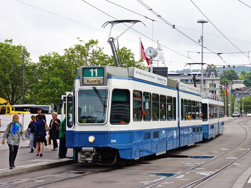 Zurich Tram 2000 - www.simplonpc.co.uk - Photo: ©2014 Ian Boyle