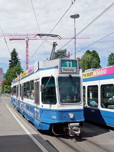 Zurich Tram 2000 - www.simplonpc.co.uk - Photo: ©2011 Ian Boyle