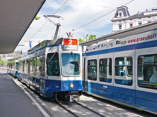 Zurich Tram 2000 - www.simplonpc.co.uk - Photo: ©2017 Ian Boyle