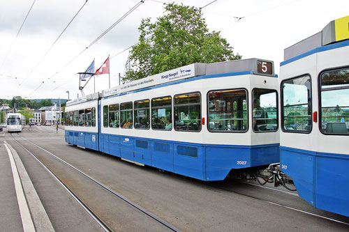 Zurich Tram 2000 - www.simplonpc.co.uk - Photo: ©2014 Ian Boyle