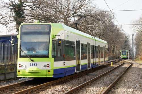 CROYDON TRAMLINK - Photo:  Ian Boyle, 7th February 2012 - www.simplonpc.co.uk - Simplon Postcards