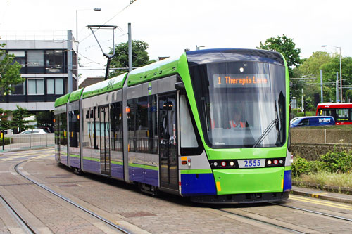 LONDON TRAMLINK - Photo:  Ian Boyle, 19th June 2012 - www.simplonpc.co.uk - Simplon Postcards