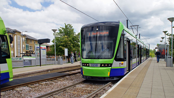 LONDON TRAMLINK - Photo:  Ian Boyle, 19th June 2012 - www.simplonpc.co.uk - Simplon Postcards