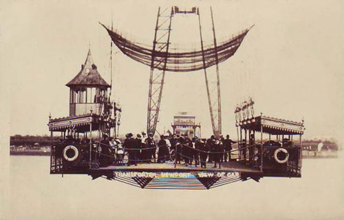 NEWPORT TRANSPORTER BRIDGE - www.simplompc.co.uk - Simplon Postcards