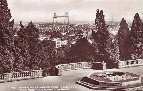 NEWPORT TRANSPORTER BRIDGE - www.simplompc.co.uk - Simplon Postcards